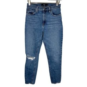 Hudson Bettie Taper Distressed Jeans Size 26